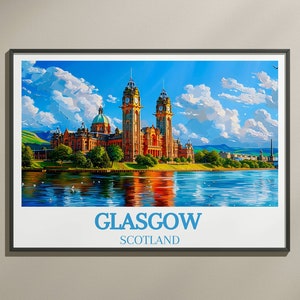 Glasgow Travel Prints - Captivating Prints, Posters, and Wall Art for Travel and Art Enthusiasts