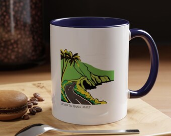 Road to Hana Tasse - Maui Tasse - Maui Kaffeetasse - Maui Teetasse - Maui Keramiktasse - Road to Hana Kaffeetasse - Road to Hana Teetasse