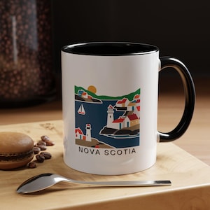 Nova Scotia Mug - Canada Coffee Mug - Nova Scotia Art Cup - Canadian Decor Mug - Nova Scotia Souvenir - Nova Scotia Coffee Mug