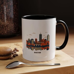 Boston Mug - Boston Coffee Mug - Boston Souvenir - Boston Art Mug - Boston Print Mug - Boston Tea Mug - Boston Souvenir Mug -Boston City Mug