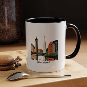 Düsseldorf-mok - Düsseldorf-koffiemok - Düsseldorf-souvenirmok - Düsseldorf-theemok - Düsseldorf-cadeaumok - Düsseldorf-kunstmok