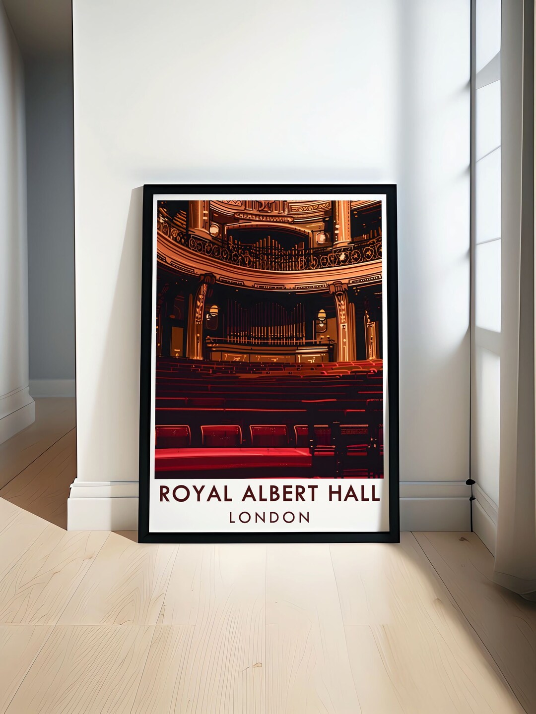 Royal Albert Hall Poster - Auditorium Art Print - Royal Albert Hall ...