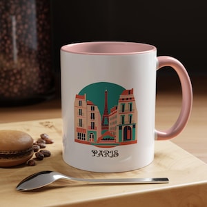 Paris Mug - Paris Coffee Mug - Paris Art Mug - Paris Souvenir - Paris Gift Mug -  Paris Skyline Mug - Paris Eiffel Mug - Tazze Parigi