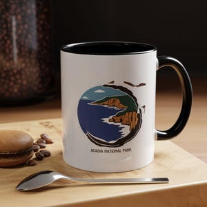 Acadia National Park Mug - Acadia Park Mug - Maine Mug - Maine Art - Acadia Tea Mug - Acadia Coffee Mug - Maine Souvenir - Maine Coffee Mug