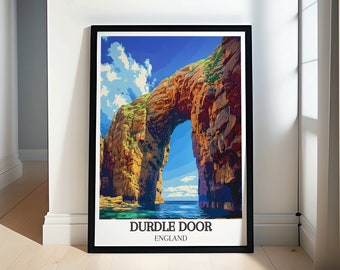 Durdle Door Arch Art and Posters - Unique Dorset Prints - Durdle Door Prints - The Charm of Dorset Photo Art: