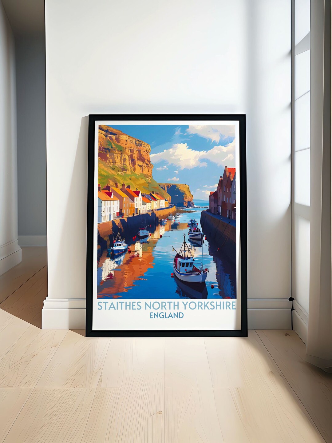 Staithes Scenic Views Essential Art Pieces for Yorkshire Lovers