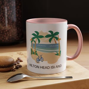 Tazza Hilton Head - Tazza da caffè Carolina - Souvenir di Hilton Head Island - Tazza Carolina Coast - Tazza Carolina Beach - Regalo di Hilton Head Island