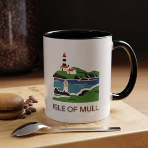 Isle of Mull Mug - Scotland Coffee Mug - Scottish Isle Souvenir - Scotland Mug - Scottish Coffee Cup