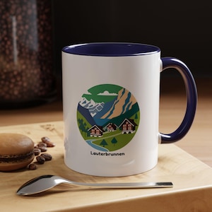 Lauterbrunnen Mug - Switzerland Coffee Mug - Lauterbrunnen Tea Mug - Switzerland Latte Mug - Lauterbrunnen Travel Mug