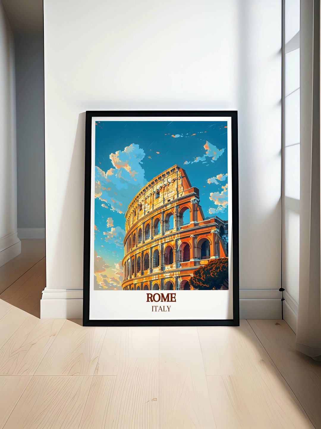 Timeless Rome Italy Wall Art - Perfect Gifts for the Colosseum Admirers ...