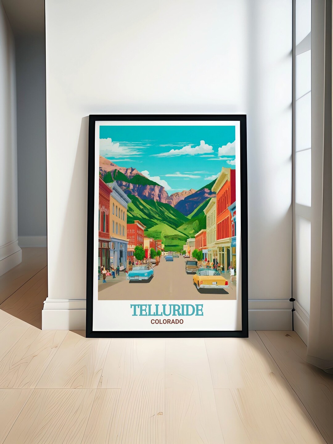 Telluride Art Collection - Telluride Historic District Travel Posters ...