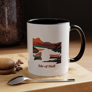 Isle of Mull Mug - Isle of Mull Coffee Mug - Mull Scotland Mug - Isle of Mull Art Mug - Scotland Souvenir Mug- Scotland Coffee Mug