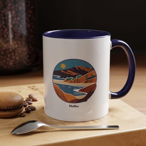 Malibu Mug - California Mug - Malibu Coffee Mug - Malibu Tea Mug - Malibu Souvenir Mug - California Gift Mug