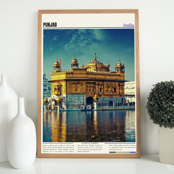 Punjab Poster, Punjab Print, Punjab Art, Punjab Travel Photo, Punjab Wall Art, Amritsar Print, Punjab Photo, Punjab, Amritsar Wall Art