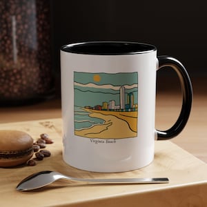 Virginia Beach Mug - Virginia Mug - Virginia Beach Coffee Mug - Virginia Tea Mug - Virginia Beach Espresso Mug - Virginia Latte Mug