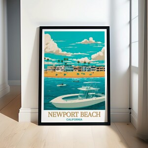 Newport Beach Posters - Balboa Island Art - Beautiful Newport Beach Travel Prints -  Balboa Island Posters - Newport Beach Prints
