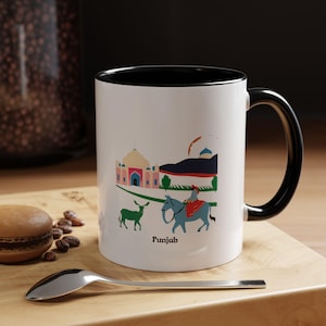 Punjab Mug - India Mug - Punjab Coffee Mug - India Tea Mug - Punjab Espresso Mug - India Latte Mug