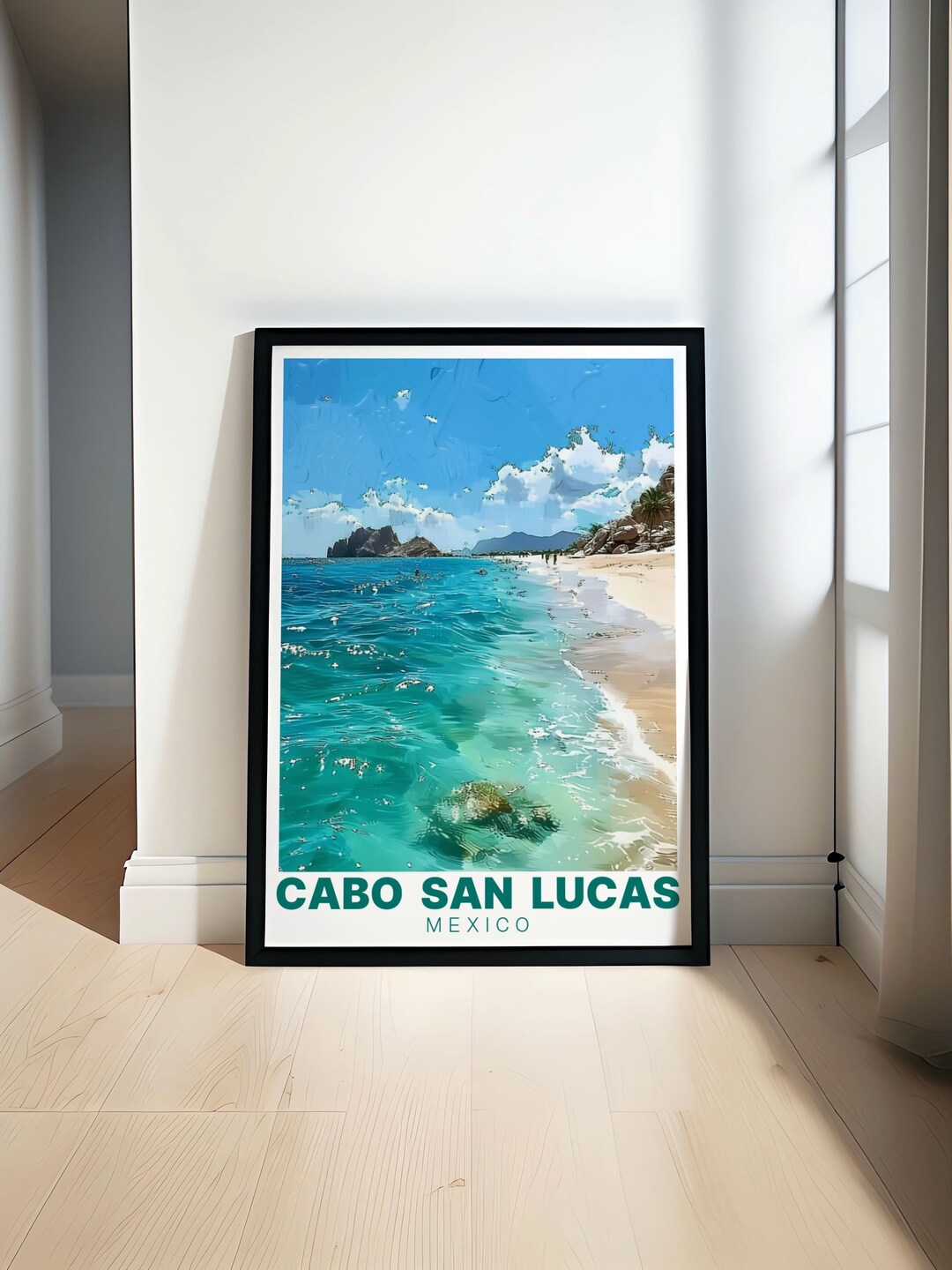 Cabo San Lucas Print - Cabo Lovers Beach Poster - Cabo San Lucas Poster ...