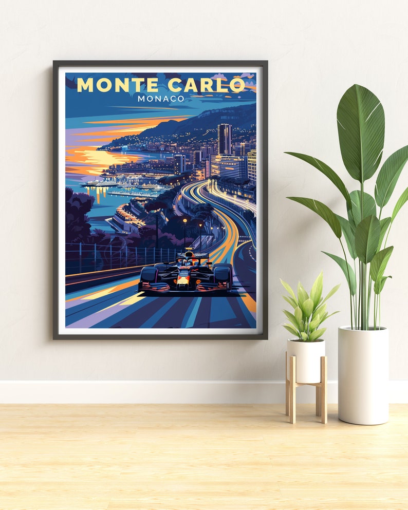 Affiches GP Monaco 1984 Et GP Canada 1984 - Poster Vintage F1 80s - Neuf
