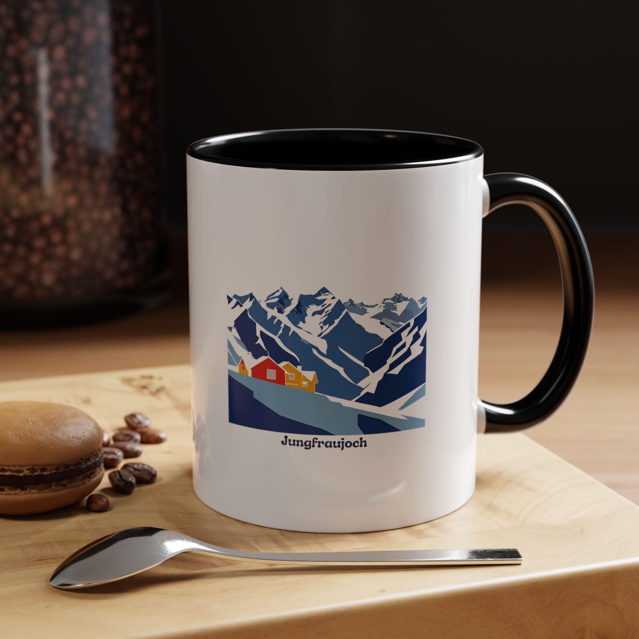 Jungfraujoch Mug - Swiss Alps Mug - Jungfraujoch Coffee Mug - Swiss Alps Tea Mug - Alpine Travel Mug - Jungfraujoch Souvenir Mug