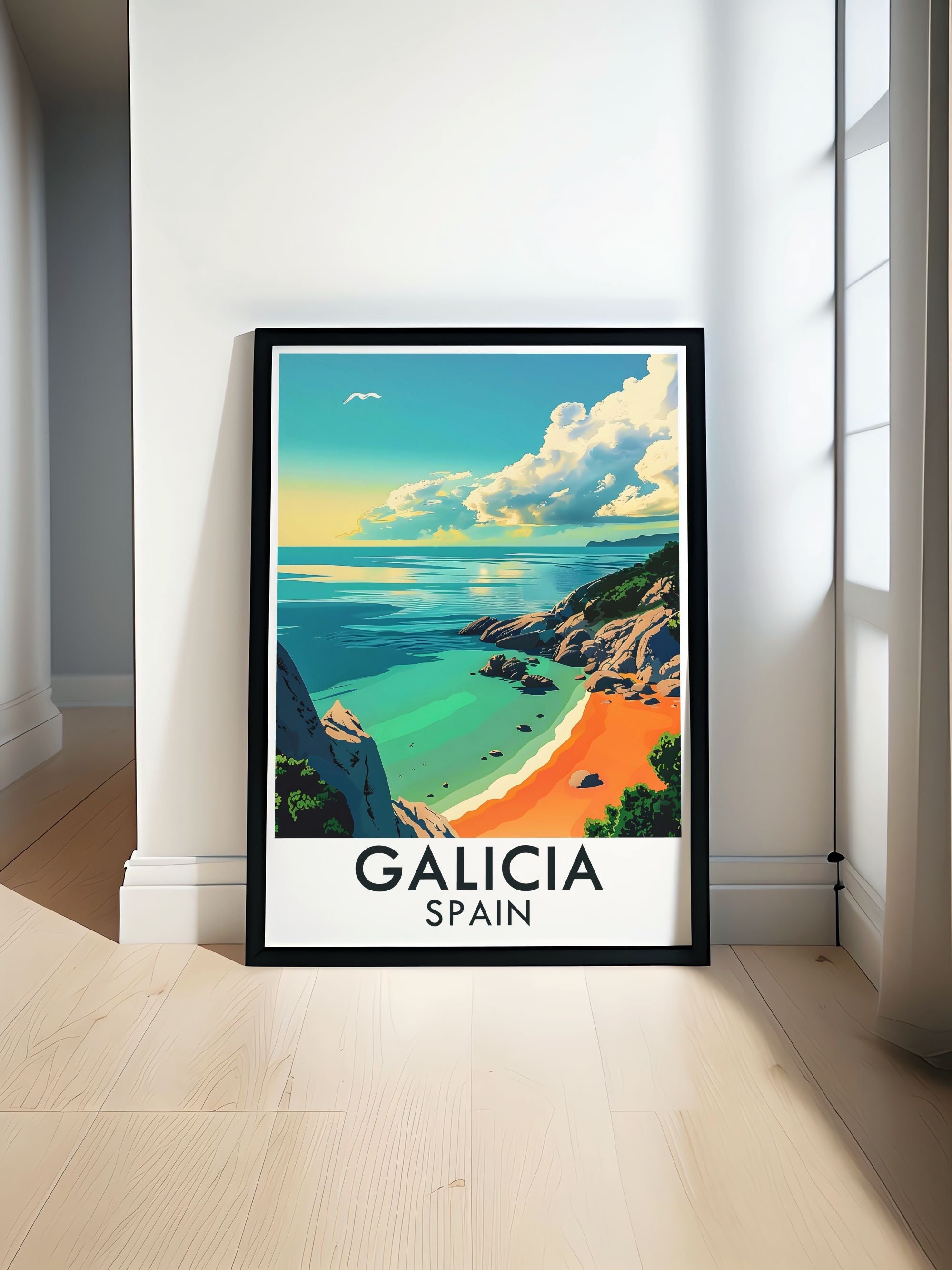 Galicia Posters - Galicia Print - Cíes Islands Print - Cíes Islands Poster - Galicia Wall Art - Galicia Framed Print - Galicia Canvas Print