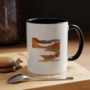 Eritrea Mug - Eritrea Coffee Mug - Eritrea Art Mug - Eritrea Souvenir - Eritrea Gift Mug - Eritrea Artwork Mug - Eritrea Tea Mug