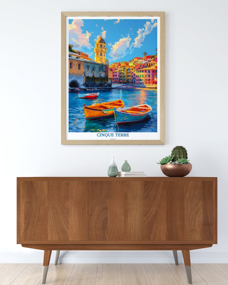 Cinque Terre Poster - Framed Vernazza Print - Cinque Terre Canvas Print ...