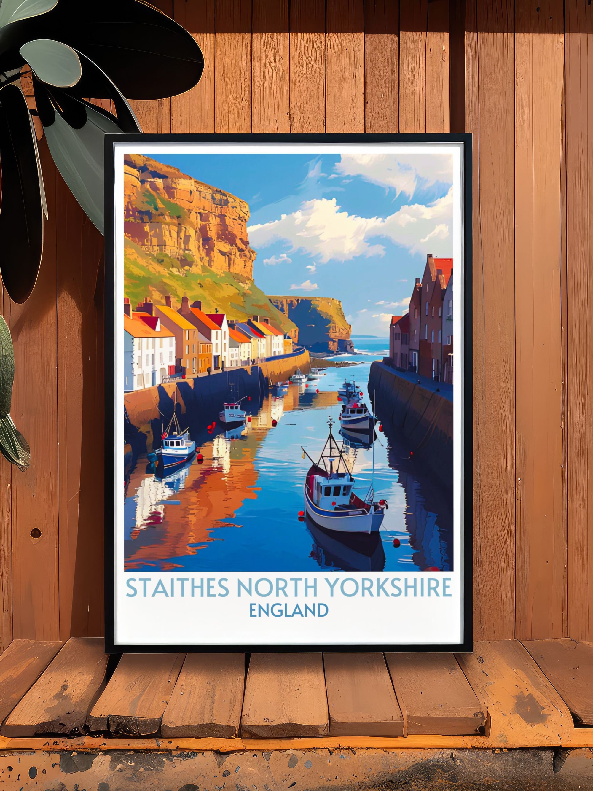 Staithes Scenic Views Essential Art Pieces for Yorkshire Lovers