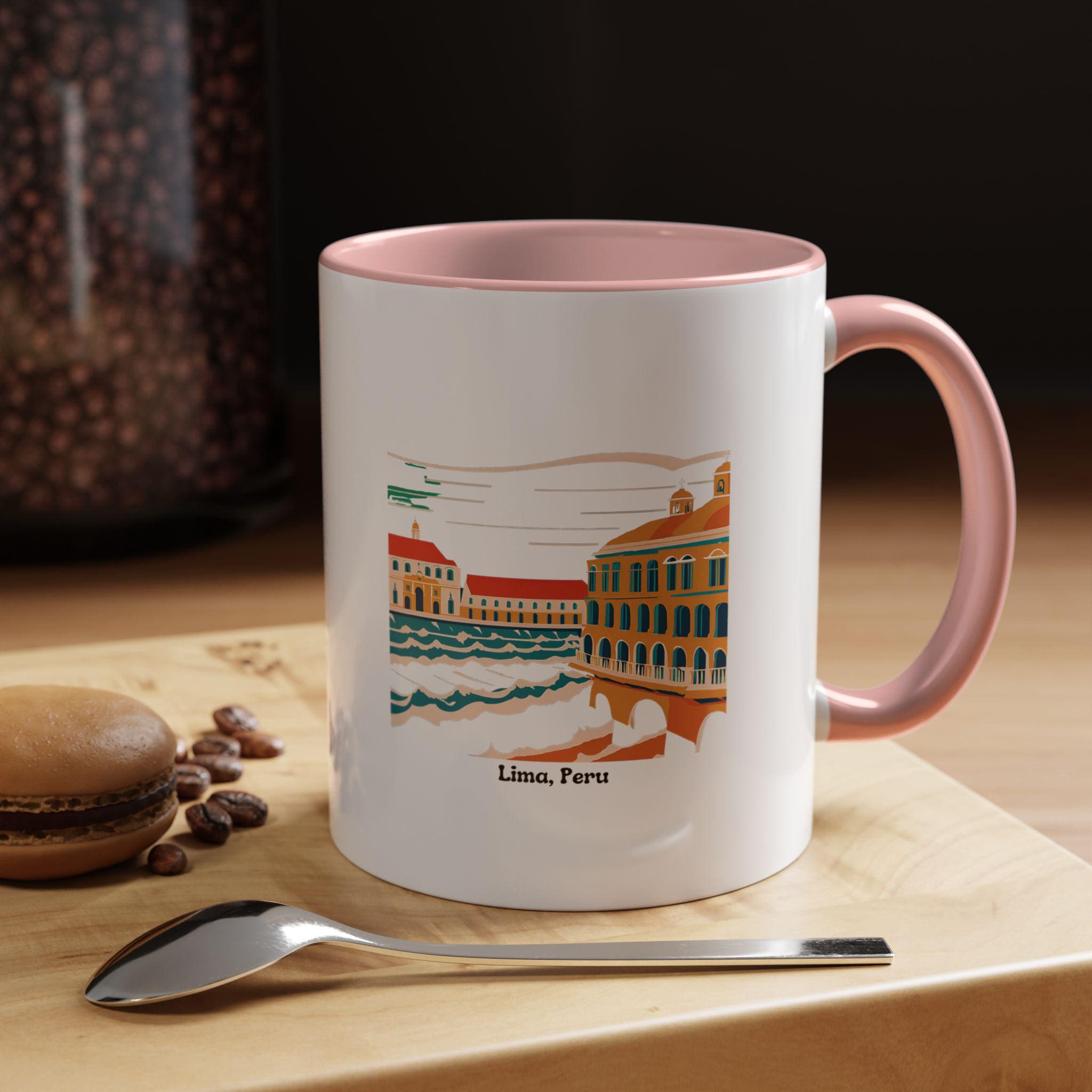 Lima Mug - Lima Coffee Mug - Lima Souvenir - Lima Art Mug - Lima Tea Mug - Lima Ceramic Mug - Lima Souvenir Mug - Peru Mug - Peru Coffee Mug