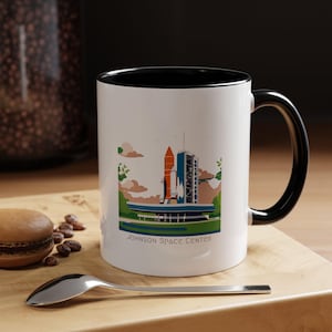 Mug Houston - Mug à thé Johnson Space Center - Mug Texas expresso - Mug en céramique USA - LatteMug Johnson Space Center - Texas SouvenirMug