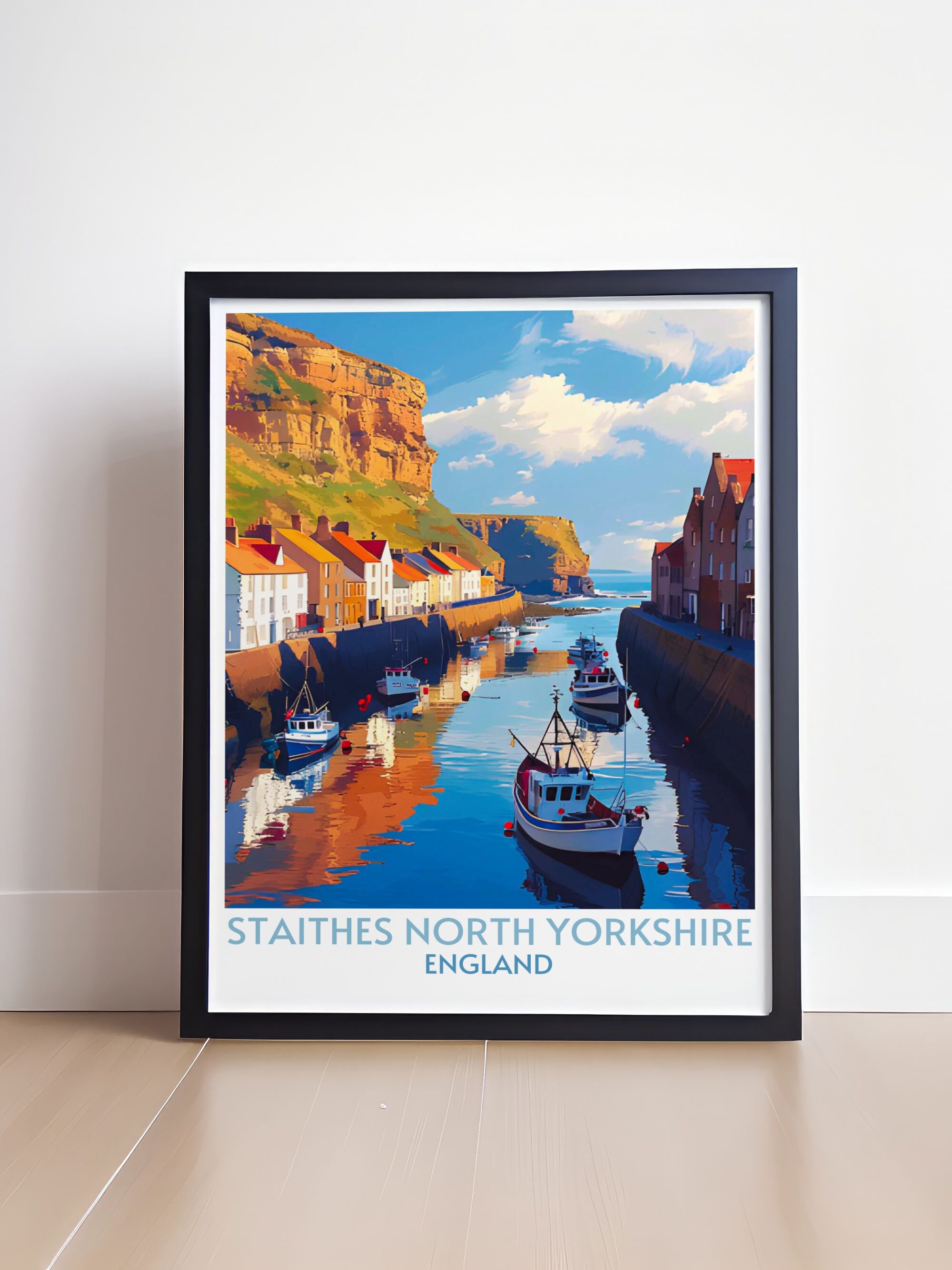 Staithes Scenic Views Essential Art Pieces for Yorkshire Lovers