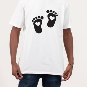Baby Footprint PNG - Newborn Footprint - Baby Shirt PNG - Baby Love SVG - Baby Footprint Design - Baby Feet Clipart - Instant Download