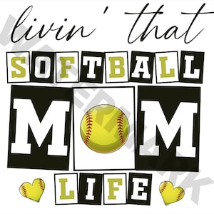 Softball Mom PNG - Mom Shirt PNG - Sport Mom Shirt Design - Sports Mom Tee - Mother Day Shirt SVG - Softball Shirt Design - Instant Download