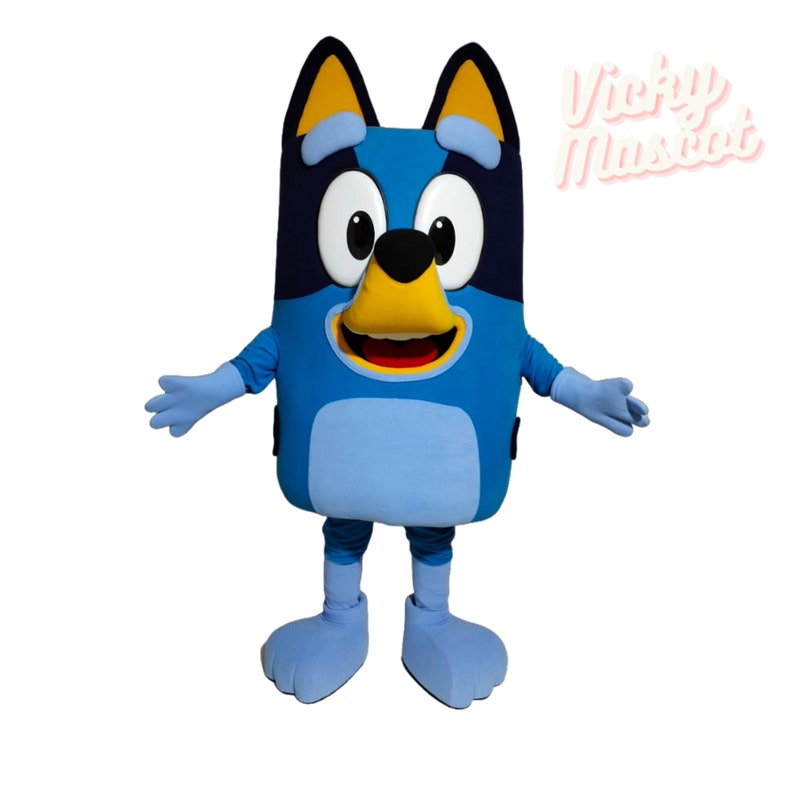 Mascot costume Blue or Orange image 4