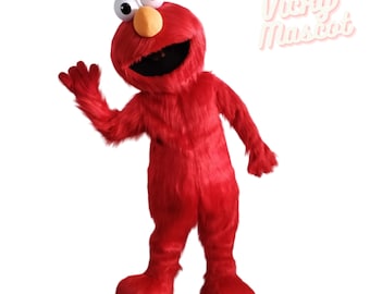 Red monster Mascot Costume