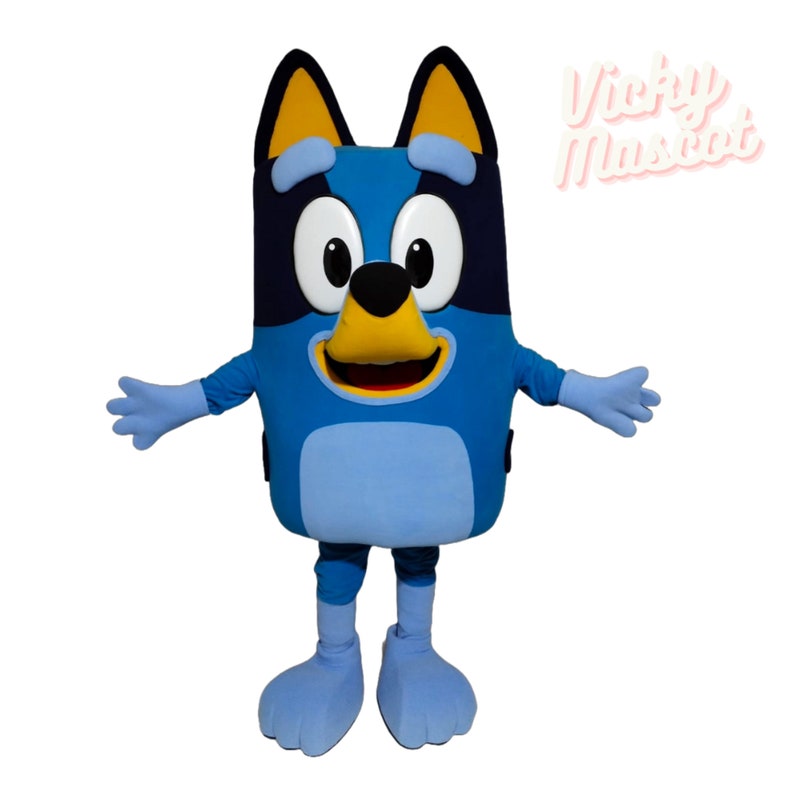 Mascot costume Blue or Orange imagen 1