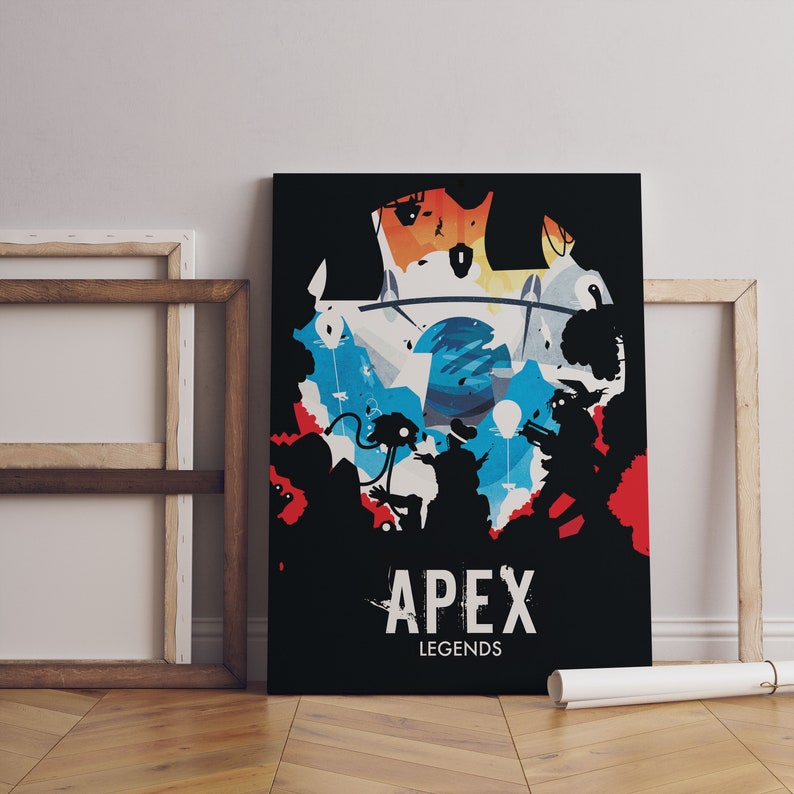 Game Canvas Print, Gaming Artwork, Video Game Wall Decor, Gamer Gift
