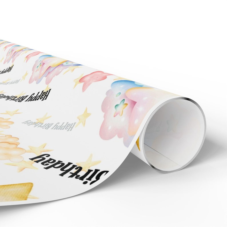 GRAPHICS & MORE Rainbow Pride Wrapping Paper Roll - 30x72 Inch Custom Gift Wrap