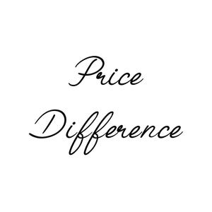 Price Difference
