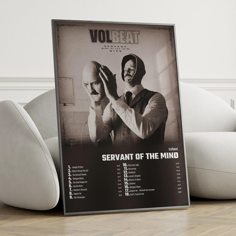 Volbeat Servant of the Mind Album Cover Poster Wall Art - Etsy