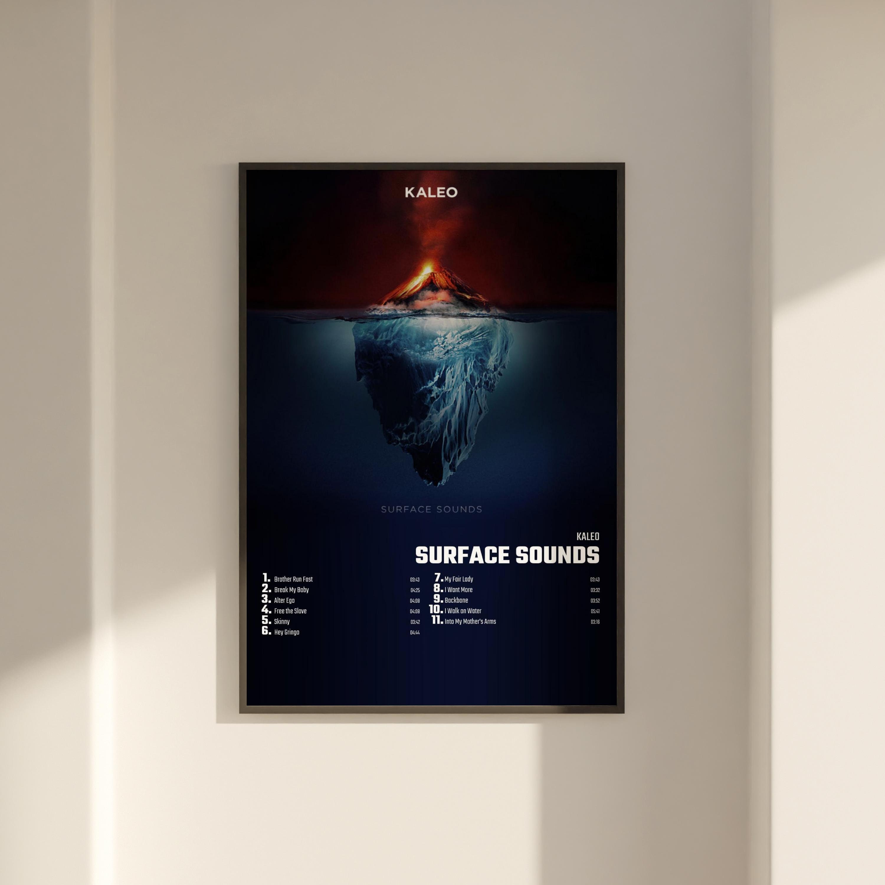 Kaleo Surface Sounds Album Cover Poster Wall Art KALEO Etsy