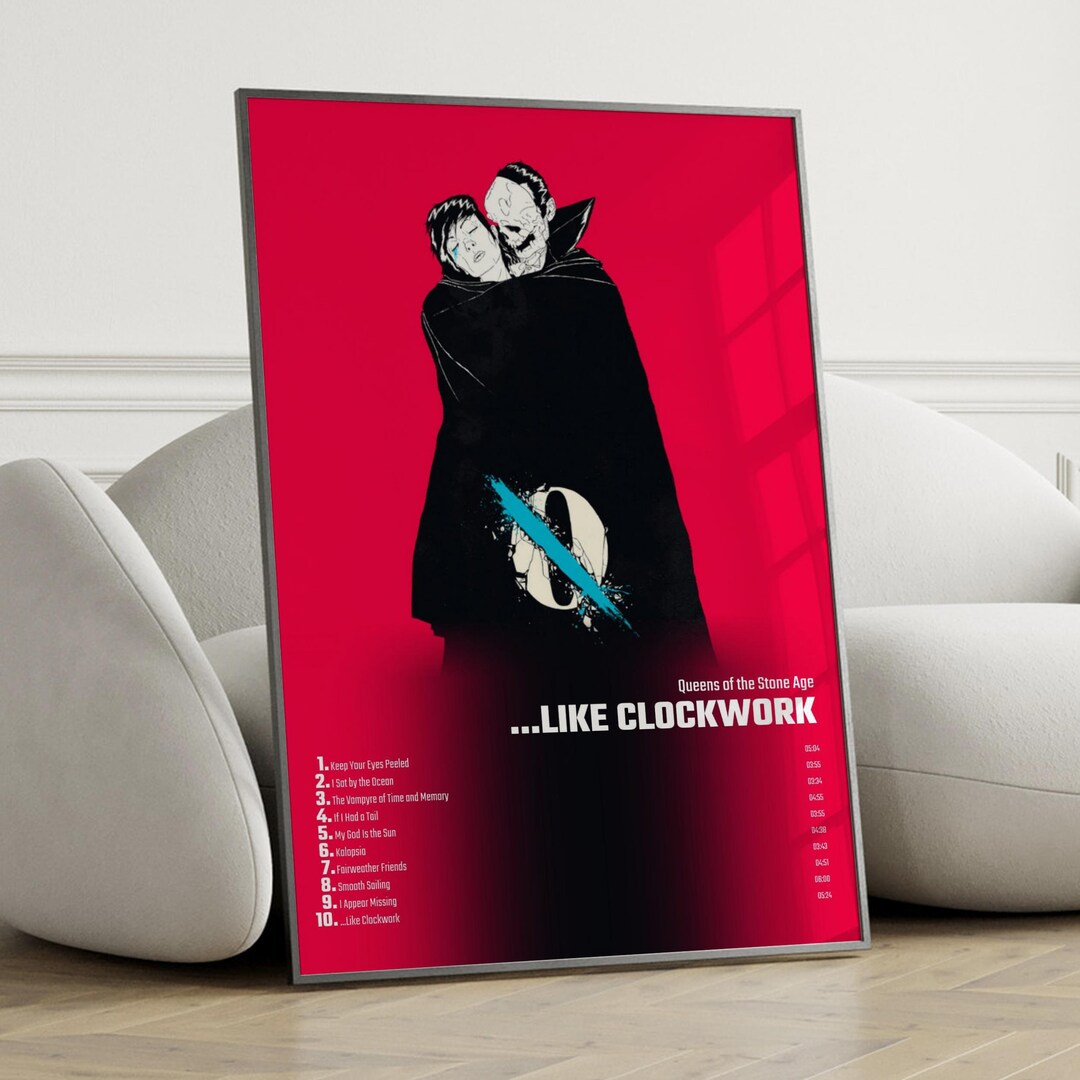 Queens of the Stone Age ..like Clockwork Album Cover Poster Etsy
