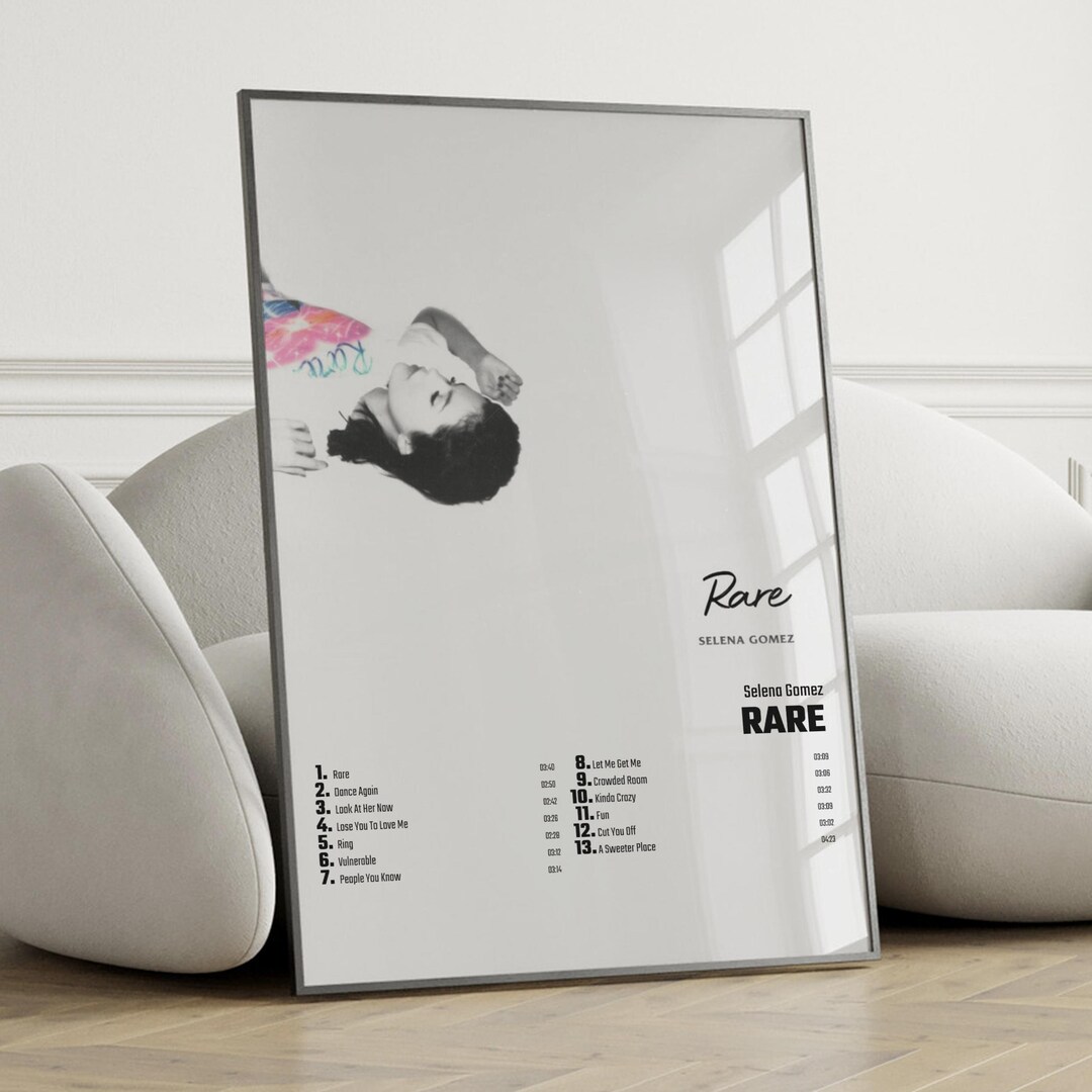 Selena Gomez Rare Album Cover Poster Wall Art Selena Gomez - Etsy