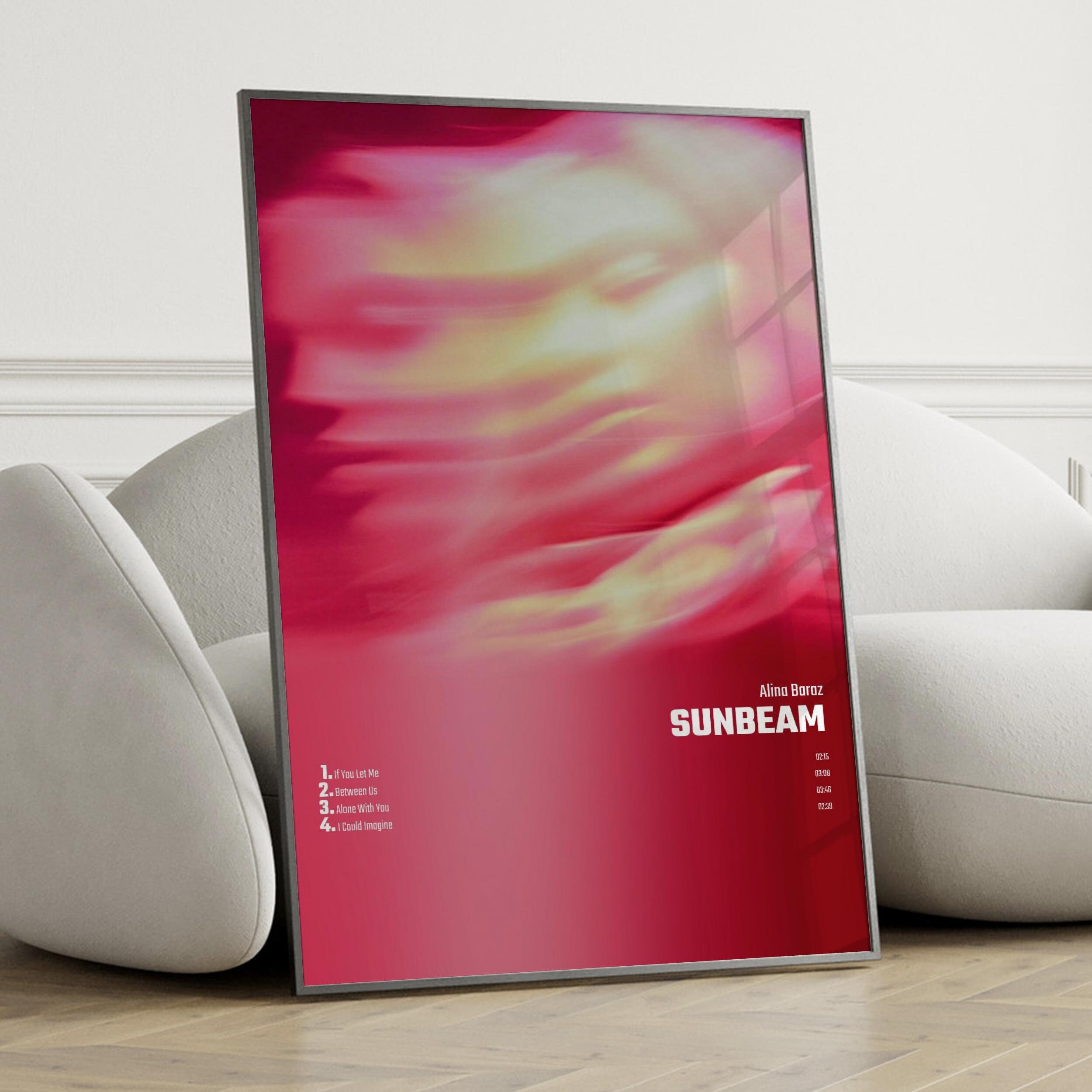 Alina Baraz Sunbeam Album Cover Poster Wall Art Alina Etsy