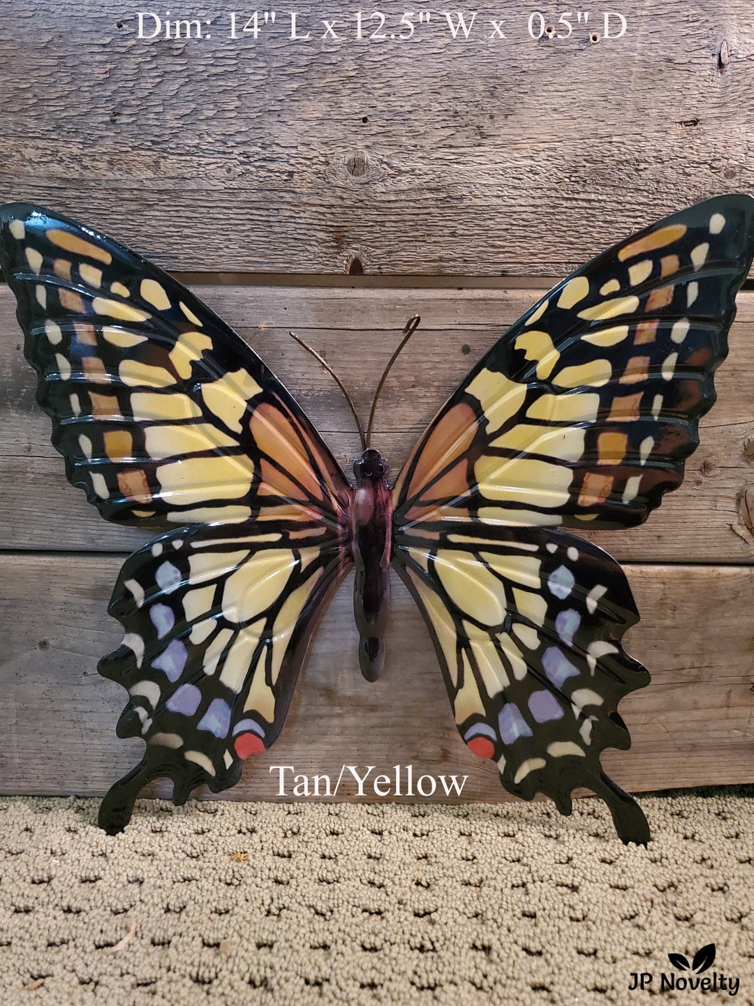 Large Metal Butterfly, Wall Decor, Garden Sculpture, Yard Art, CHOOSE