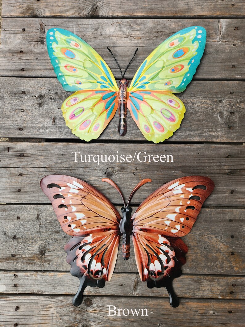 Large Metal Butterfly, Wall Decor, Garden Sculpture, Yard Art, CHOOSE