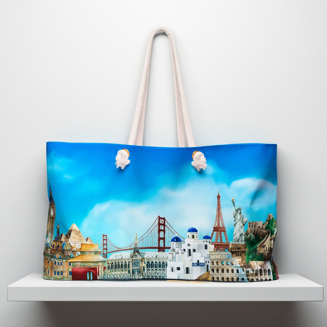 Artpainted Weekender Bag Custom Tote for Women Overnight Travel Bag