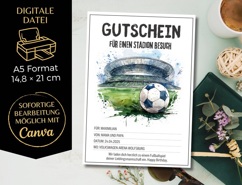 Gutschein Fu ball Vorlage Zum Ausdrucken Gutschein Stadion Besuch Gutschein Fu ball Vorlage Zum Ausdrucken Gutschein Stadion Besuch