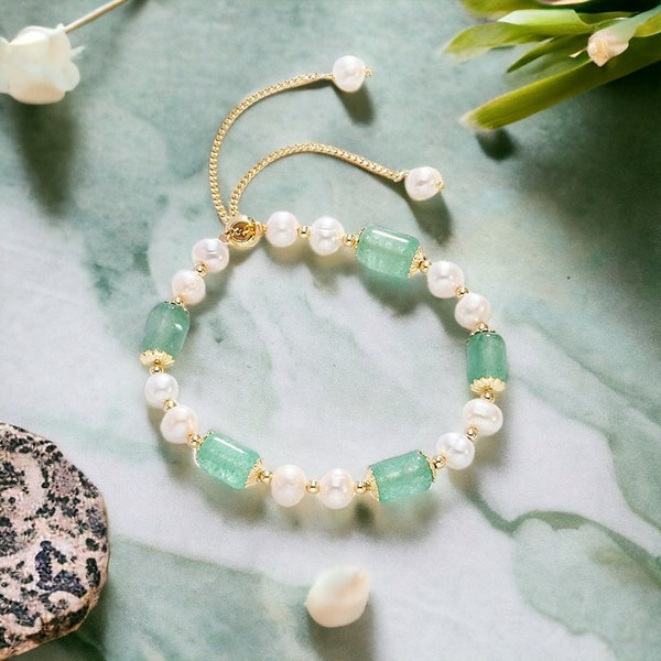 Luxury Pearl Bracelet | kleine perlen, wunscharmband, bracelet femme, sommerschmuck, freundschaftsarmband, schutzengel, perlen armbänder