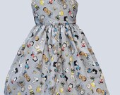Peanuts Dress: Charlie Brown & Snoopy Girls Dress - Woodstock Girls Dress - Snoopy Dress - Girls Dress Peanuts Dress: Charlie Brown & Snoopy Girls Dress - Woodstock Girls Dress - Snoopy Dress - Girls Dress